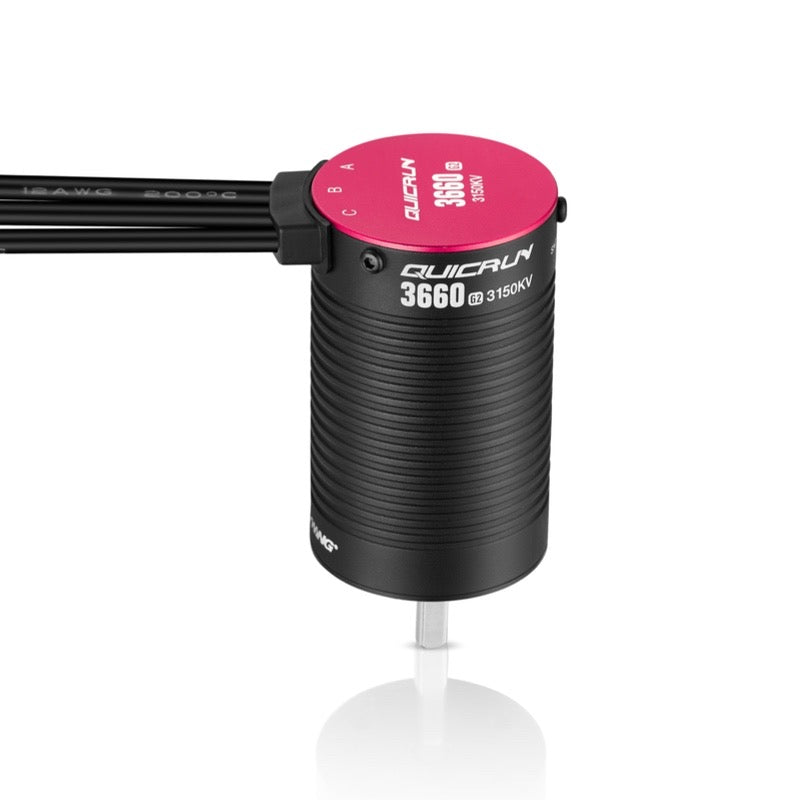 HobbyWing 30404501 QuicRun 3660 SL 3700KV G2 Sensored Brushless Motor