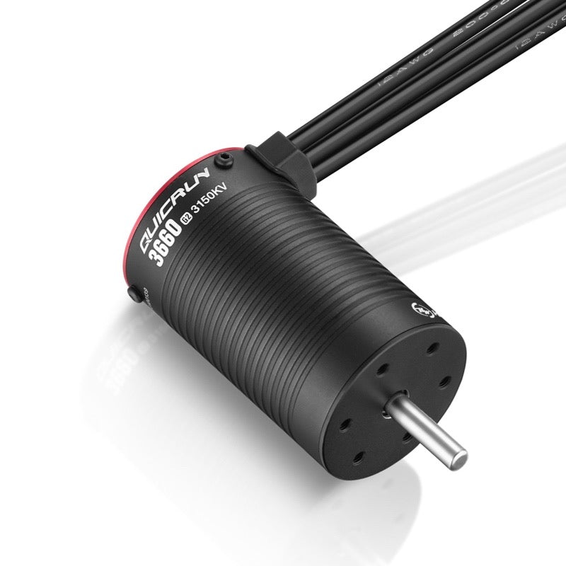 HobbyWing 30404500 QuicRun 3660 SL 3150KV G2 Sensored Brushless Motor