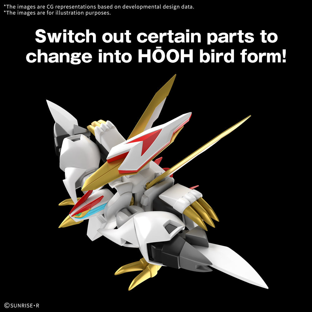 Bandai 2819846 HG Mashin Hero Wataru Ryuoumaru Plastic Model Kit