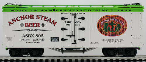 USA Trains 16185 G Scale Anchor Steam Beer Refrigerator Car NIB