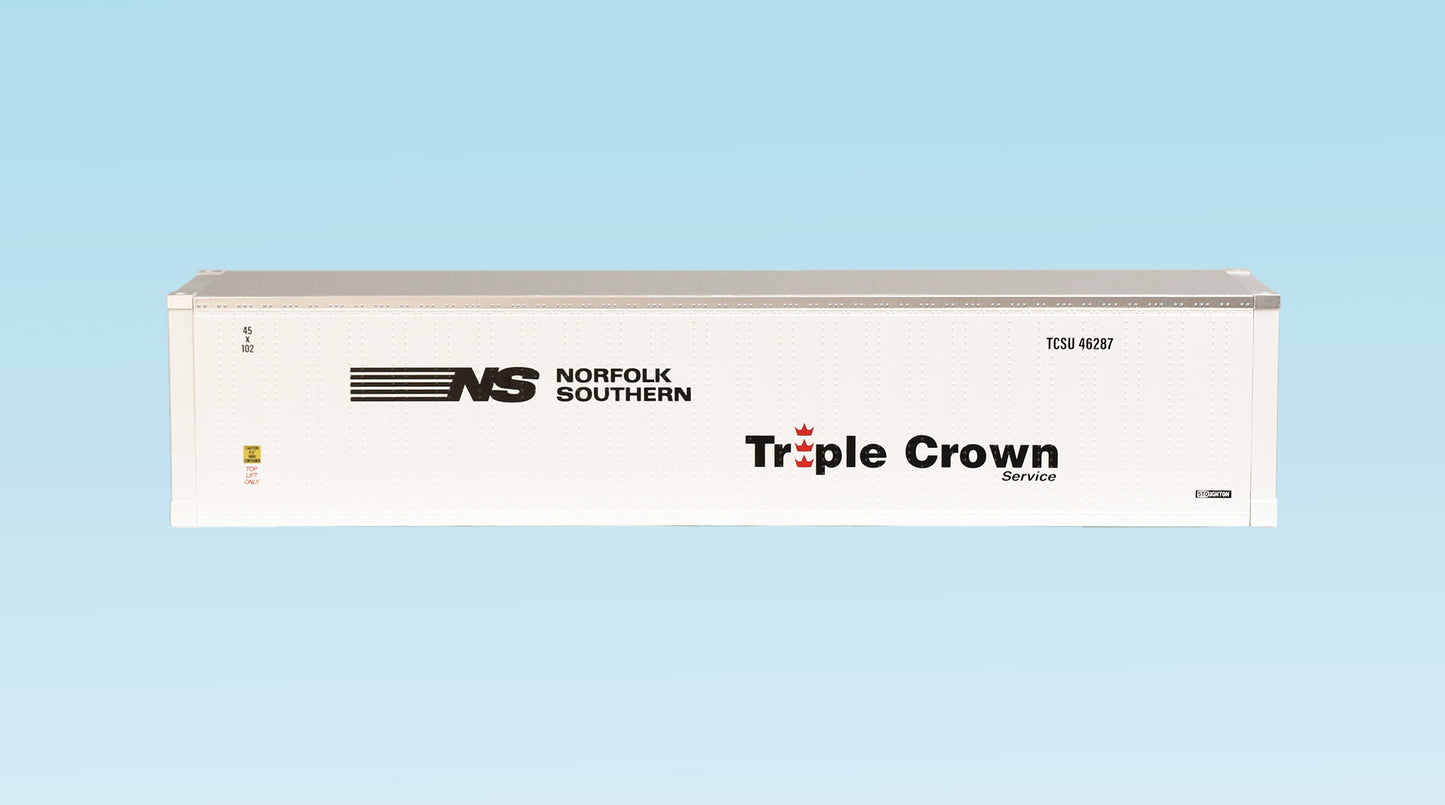 USA Trains R1710C G NS Triple Crown 45' Container with Smooth Sides