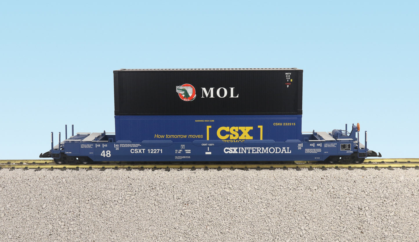 USA Trains R17130 G CSX Intermodal Car with Containers #2