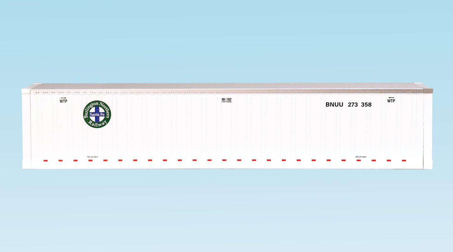 USA Trains R1715D G BNSF 48' Container with Smooth Sides