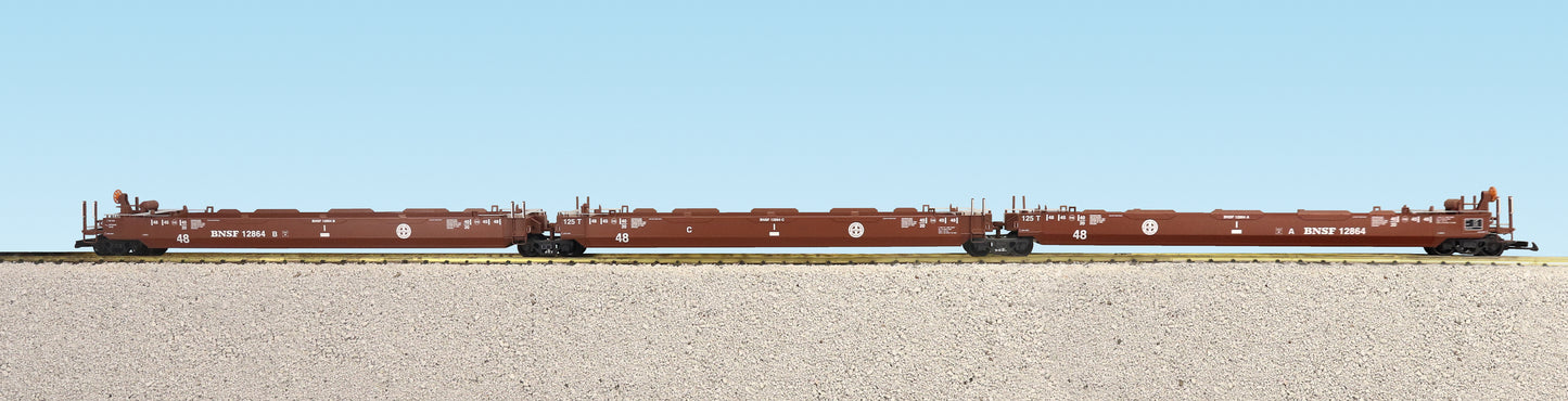 USA Trains R17165 G BNSF Circle Logo Intermodal Car (Set of 3)