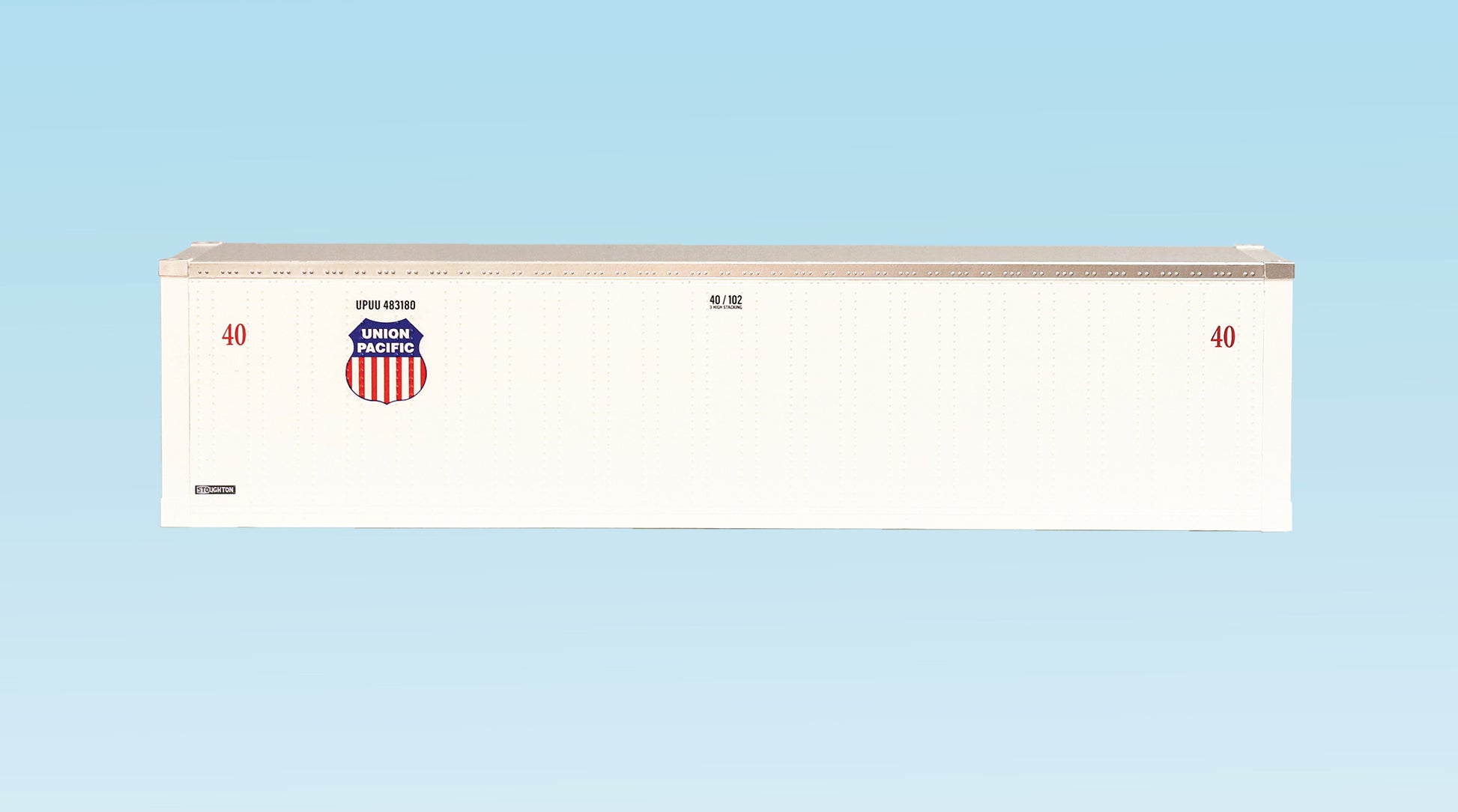 USA Trains R1716B G Union Pacific 40' Container with Smooth Sides