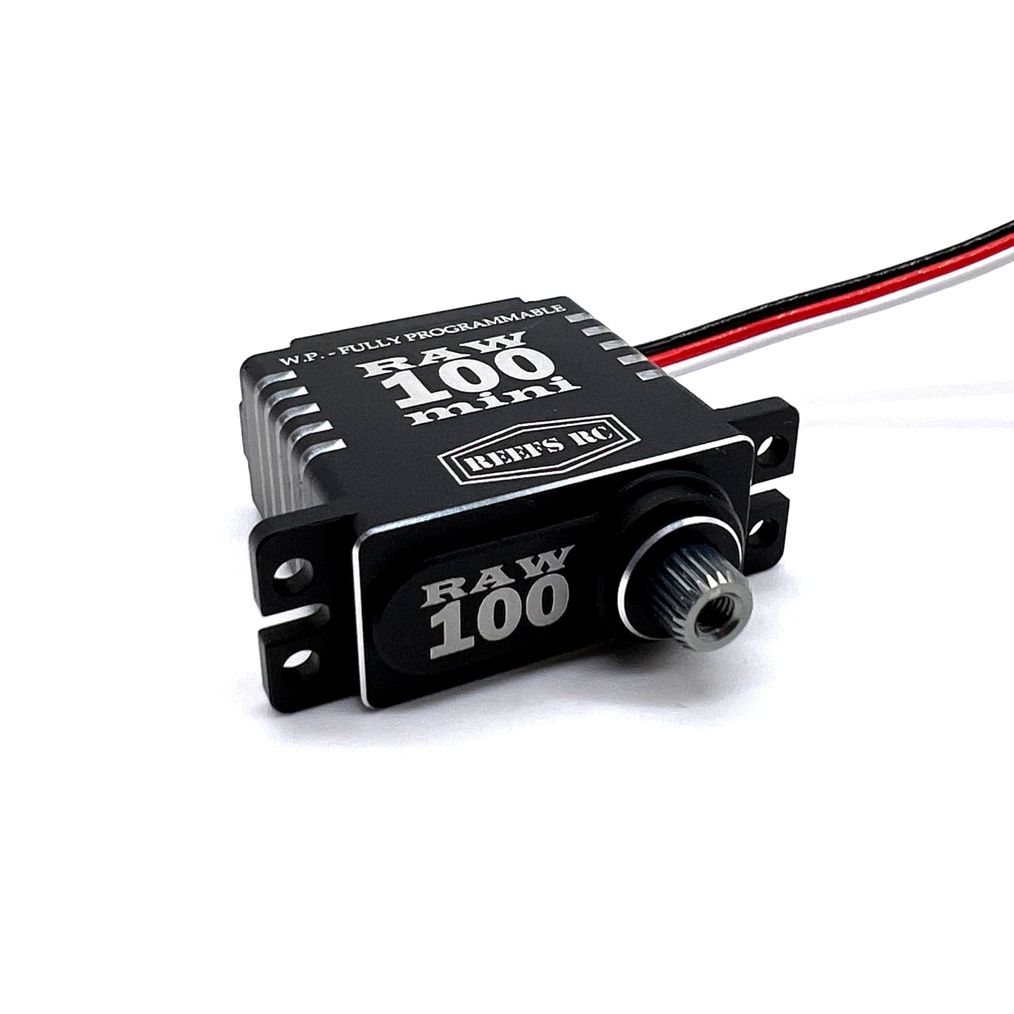 Reef's RC REEFS135 RAW 100 Mini Black Servo