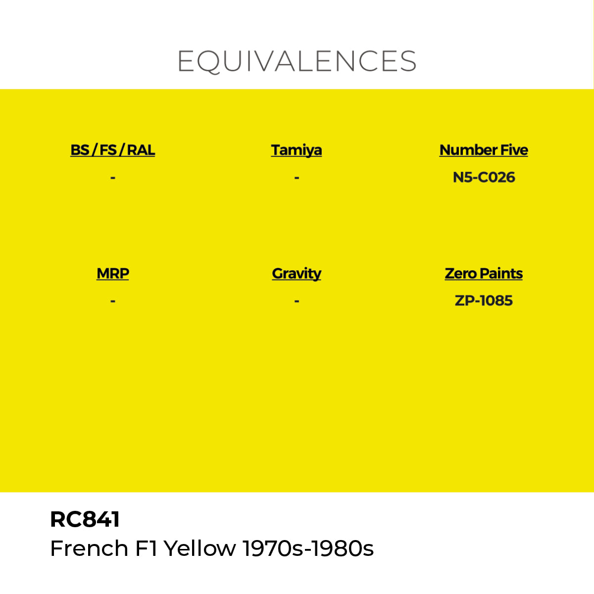 AK Interactive RC841 Real Colors Civil French F1 Yellow 1970s-1980s 17 ml Bottle