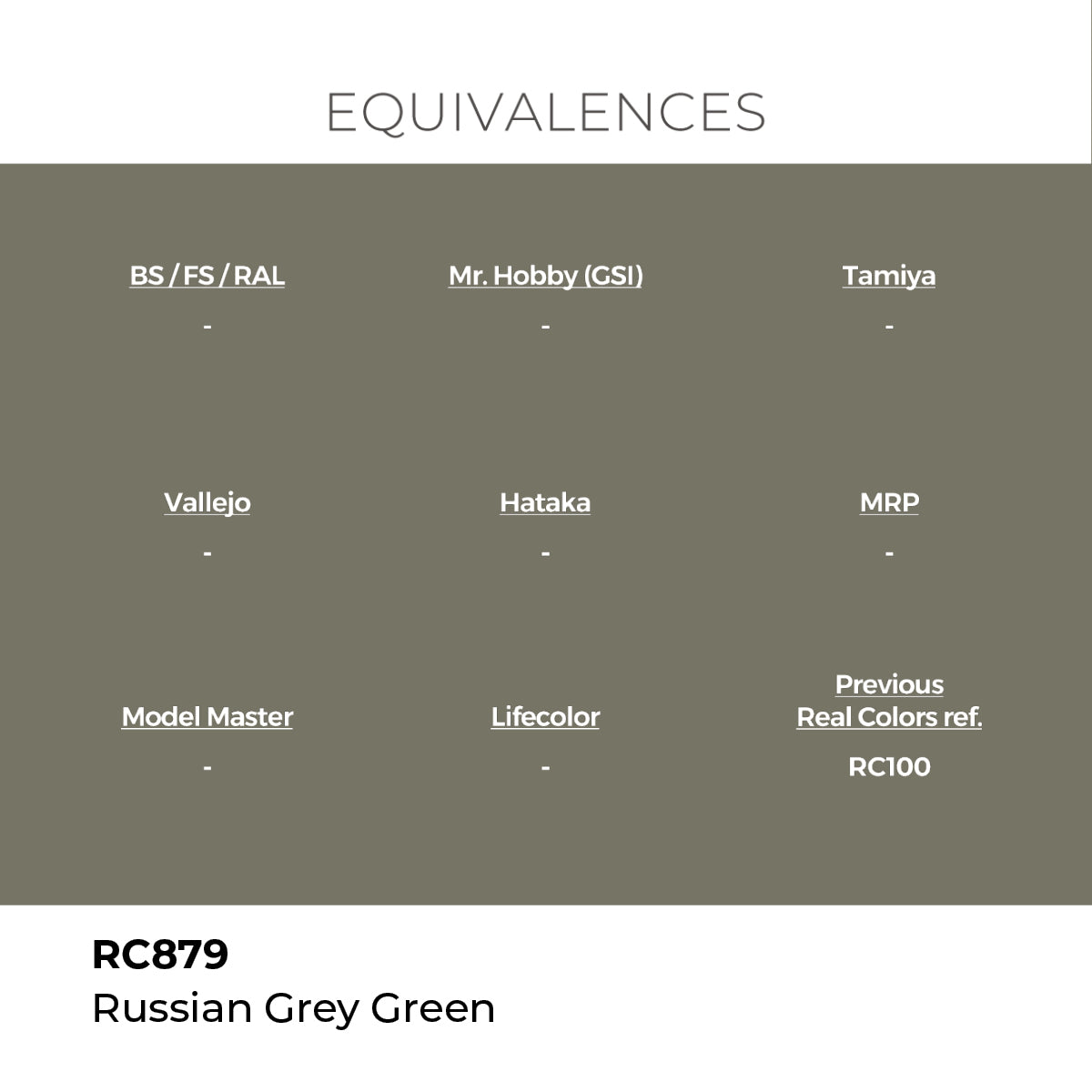 AK Interactive RC879 Real Colors Military Russian Grey Green - 17 ml Bottle