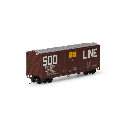 Roundhouse 1012 HO Soo Line 40' Grain Box Car #48354