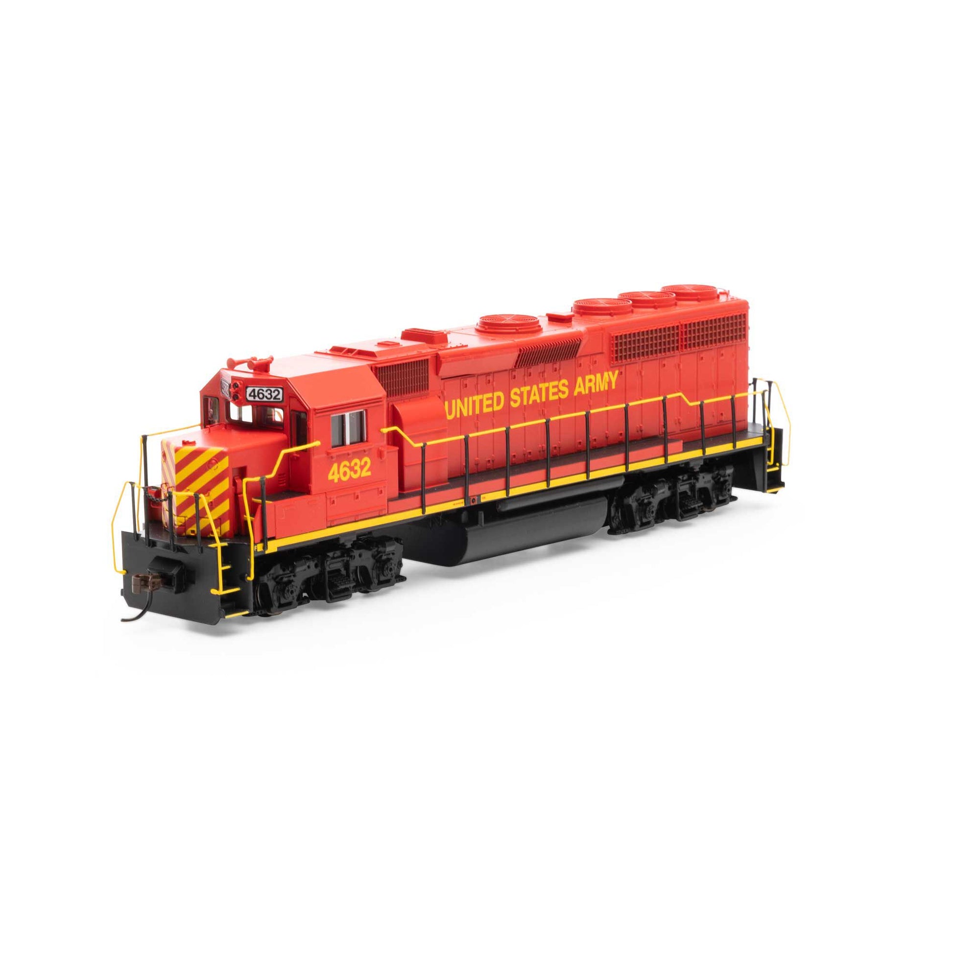 Roundhouse 18255 HO US Army GP40-2 Diesel Locomotive Standard DC #4632 MT/Box