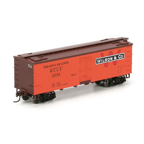 Roundhouse 85507 HO Wilson & Co. 36' Meat Reefer WCLX #9504