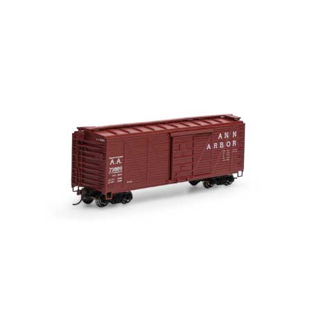 Roundhouse RND85833 HO Ann Arbor 40' Single Sheathed Boxcar #73889
