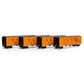 Roundhouse 87996 HO PFE 50' Ex-Post Mechanical Reefer (Pack of 4)