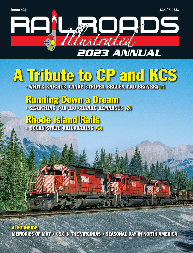 White River Productions RA23 Railroads Illustrated Annual 2023 Softcover Book