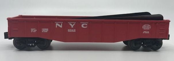 Lionel 6-19478 O Gauge New York Central Culvert Gondola Car LN/Box