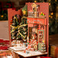 Robotime TGC07 Rolife Christmas Indoor Scene DIY Book Nook
