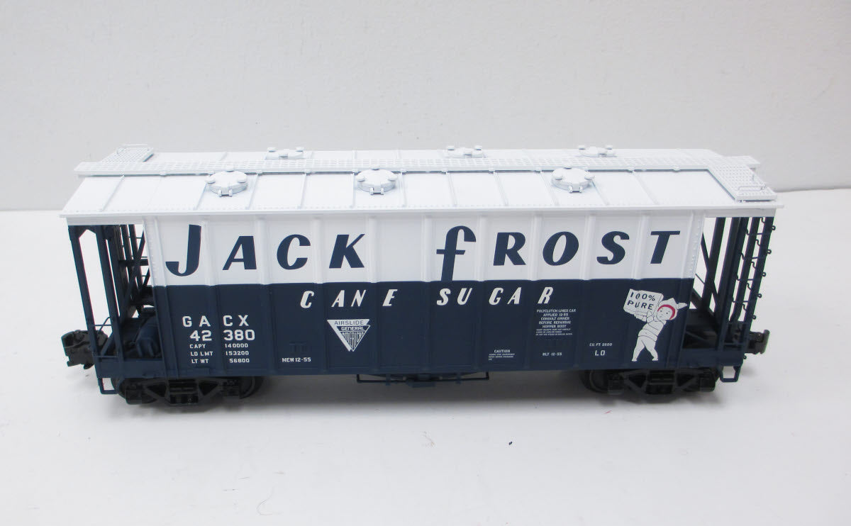 Atlas 6356-1 O Gauge Jack Frost GATX Airslide Covered Hopper #42380 (3Rail) LN/Box