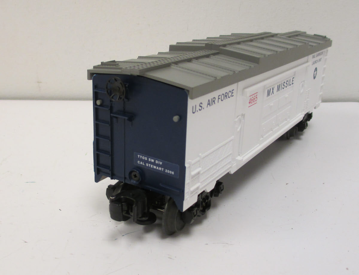 Lionel 6-52431 O Gauge TTOS Cal-Stewart 2006 Missile Launch Car LN/Box