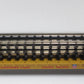 MTH 20-98147 O Union Pacific Bulkhead Flatcar #15066 w/4-ScaleTrax Sections LN/Box