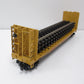 MTH 20-98147 O Union Pacific Bulkhead Flatcar #15066 w/4-ScaleTrax Sections LN/Box