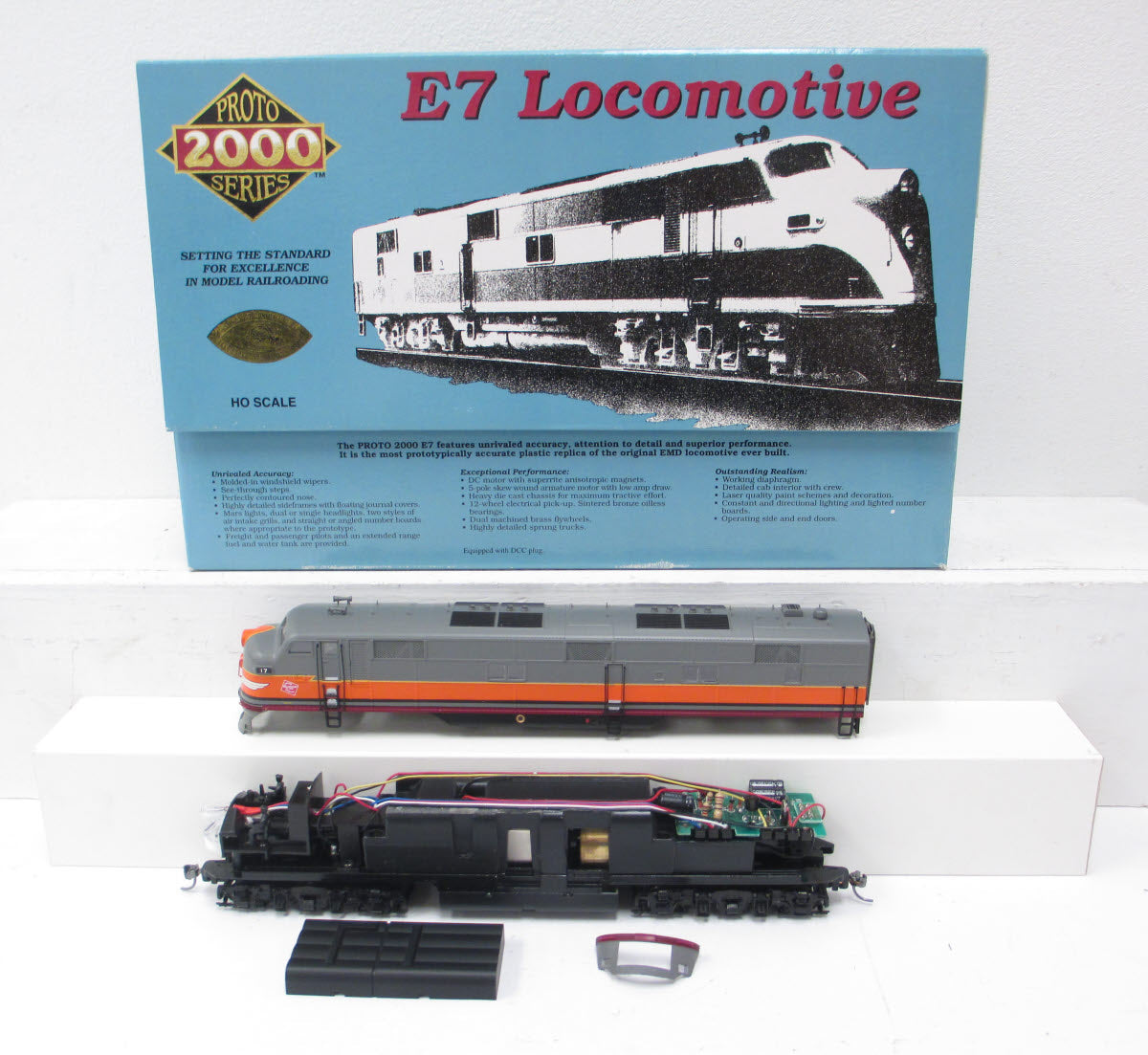 Proto 2000 21114 HO Scale Milwaukee E7 A Unit Diesel Locomotive LN/Box