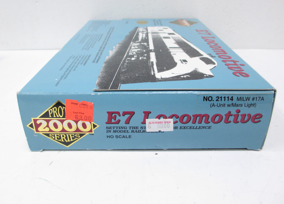 Proto 2000 21114 HO Scale Milwaukee E7 A Unit Diesel Locomotive LN/Box