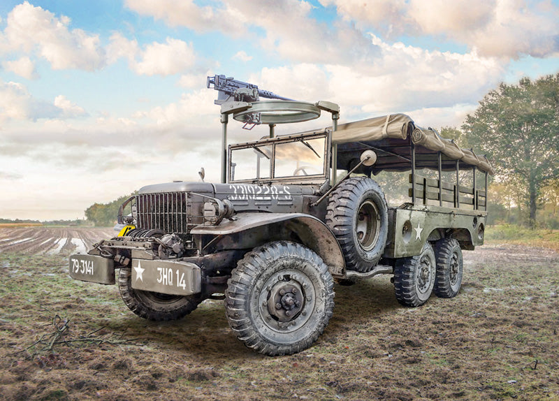 Italeri 96230 1:35 Dodge WC-62/63 1 1/2 ton 6x6 Truck Plastic Model Kit