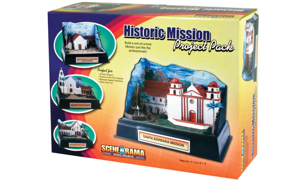 Woodland Scenics 4300 Historic Mission Project Pack