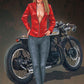 Hasegawa 52347 1:12 No.26 "Blond Girl's Rider Vol. 2" Plastic Figure Kit