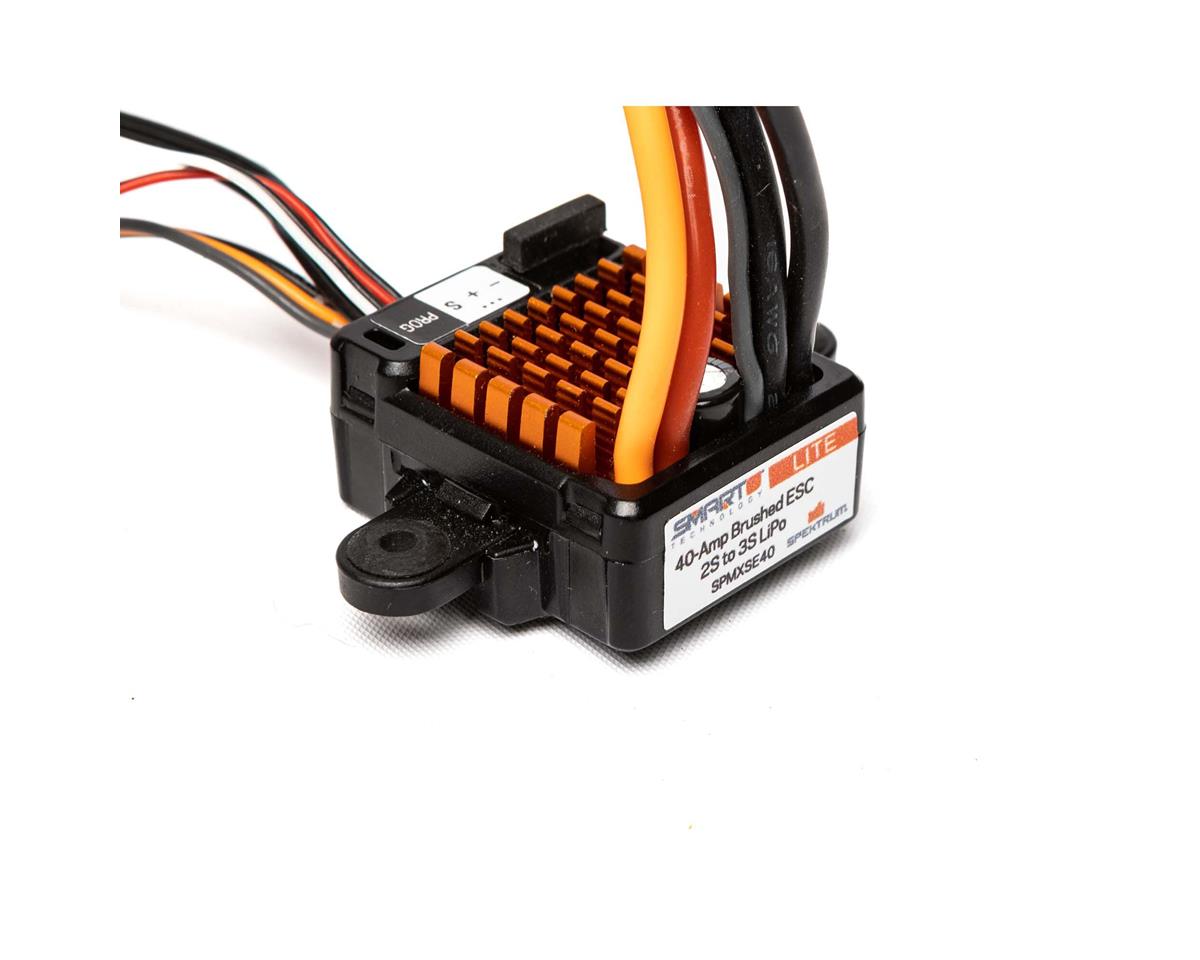 Spektrum SPMXSE40 FIRMA 40A Lite Smart WP Brushed ESC
