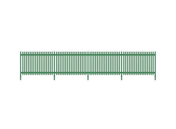 Wills Kits SSM317 OO/HO Modern Palisade Fencing