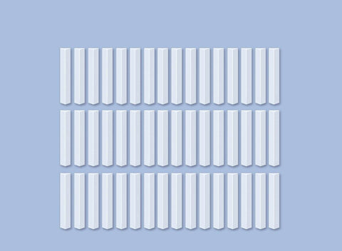 Wills Kits SSMP199 HO/OO Builder's Corner Fillets (Pack of 48)