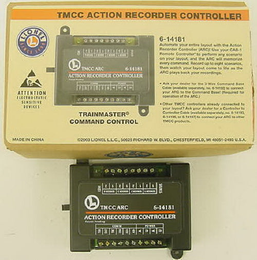 Lionel 6-14181 TMCC Action Recorder Controller - ARC NIB