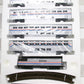 American Models Amtrak Superliner Phase 4 FP-40 S Gauge Diesel Train Set LN/Box