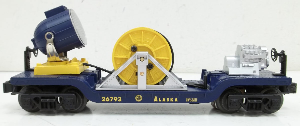 Lionel 6-26793 O Alaska Illuminated Searchlight Car LN/Box