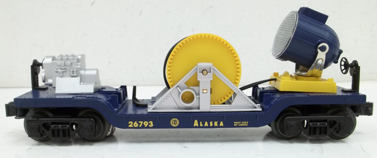 Lionel 6-26793 O Alaska Illuminated Searchlight Car LN/Box
