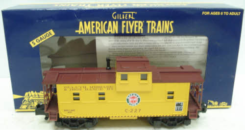 American Flyer 6-48730 S Duluth, Missabe & Iron Range Caboose #227 LN/Box