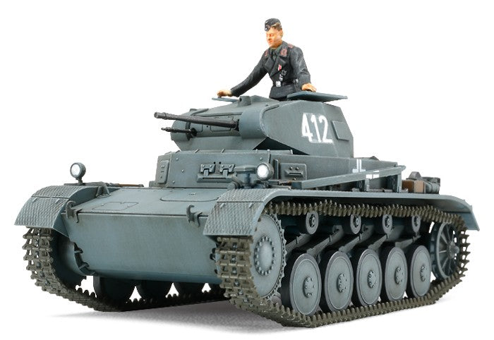Tamiya 32570 1:48 German Panzer II A/B/C French Campaign Military Tank Kit