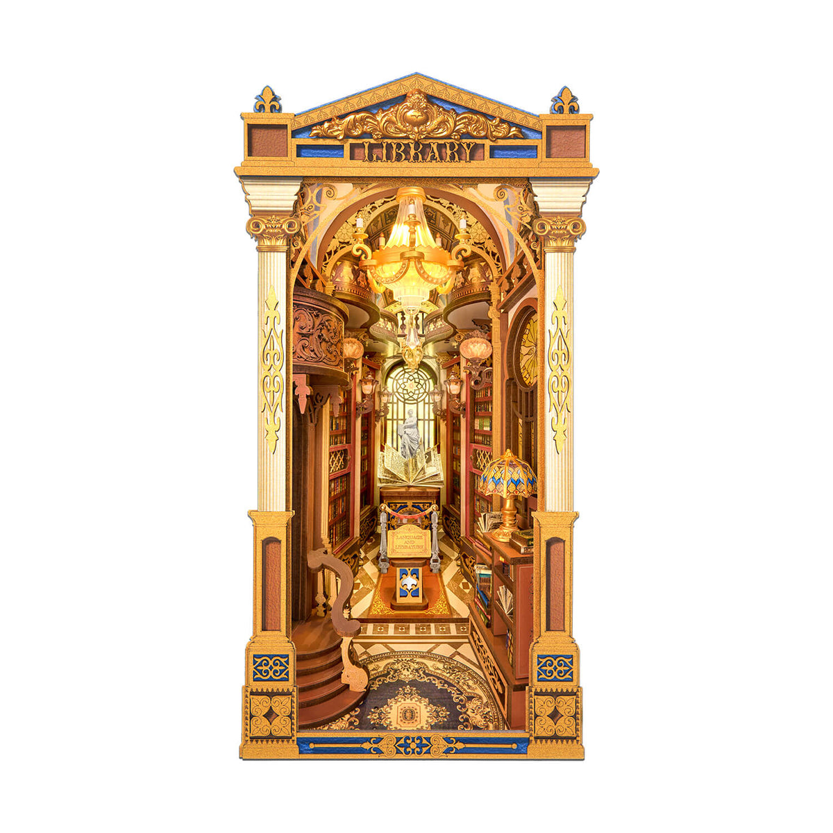 Robotime TGB16 Rolife Library of Wonders DIY Book Nook
