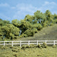 Woodland Scenics TK24 24"-30" Hedge Row Scene Large Tree Kit (Pack of 18)