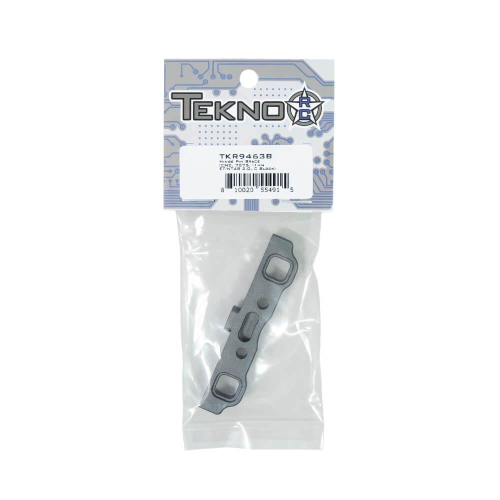 Tekno RC TKR9463B CNC, 7075, -1mm, ET/NT48 2.2, C Block Hinge Pin Brace