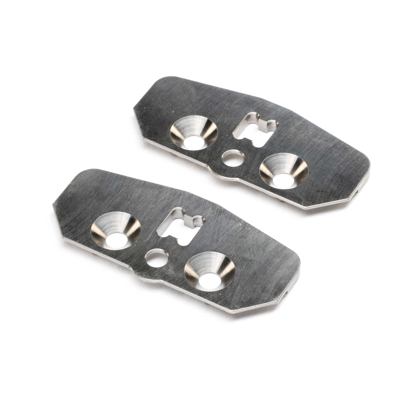Team Losi Racing TLR-1228 8X 2.0 +1 Ti Adjustable Chassis Skid Plate (Pack of 2)