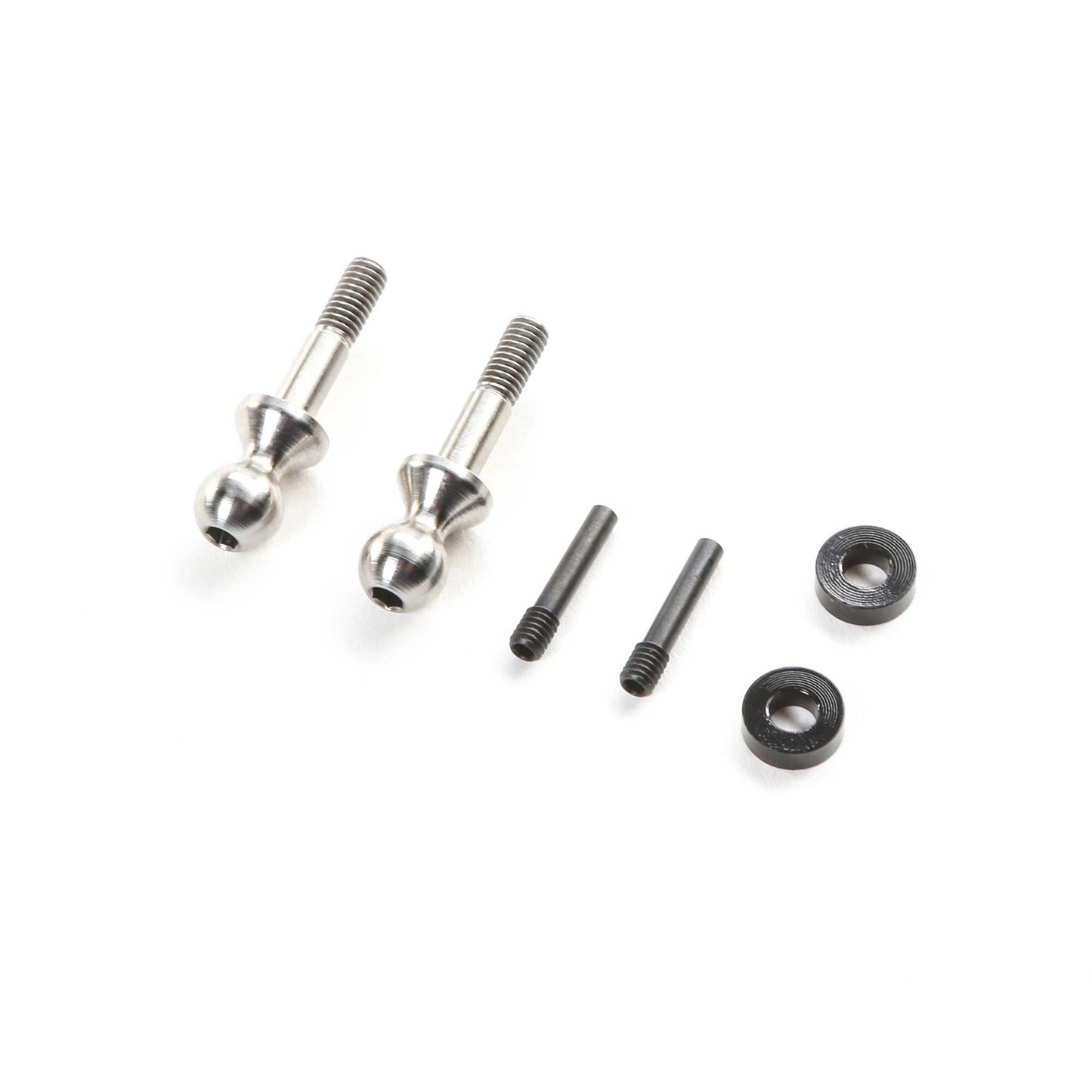 Team Losi Racing TLR-1271 22X-4 2.0 Snap Fit Titanium Shock Standoff (Pack of 2)