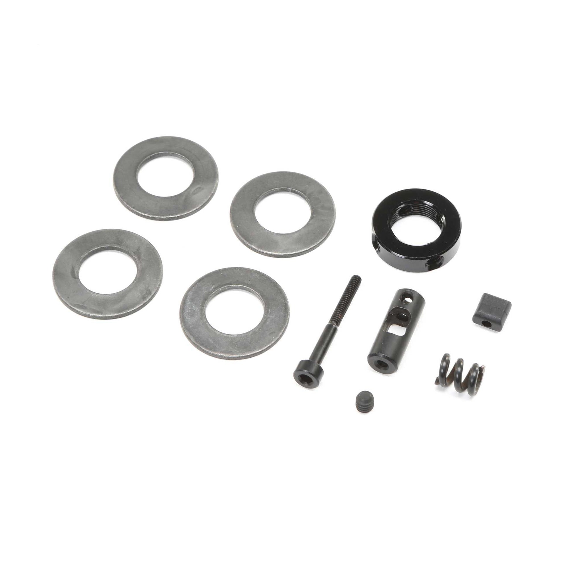 Team Losi Racing TLR-1289 22X-4 2.0 Decoupled Slipper Springs, Collar, Screw
