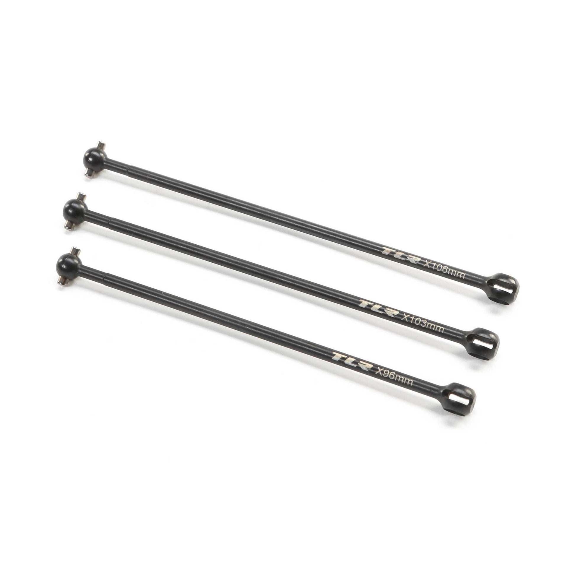 Team Losi Racing TLR-1291 22X-4 2.0 96mm/103mm/106mm CVA Driveshaft Bones