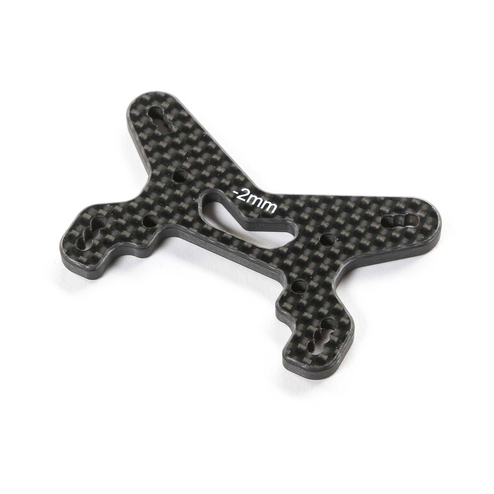 Team Losi Racing TLR-1306 22X-4 2.0 -2mm Carbon Front Shock Tower