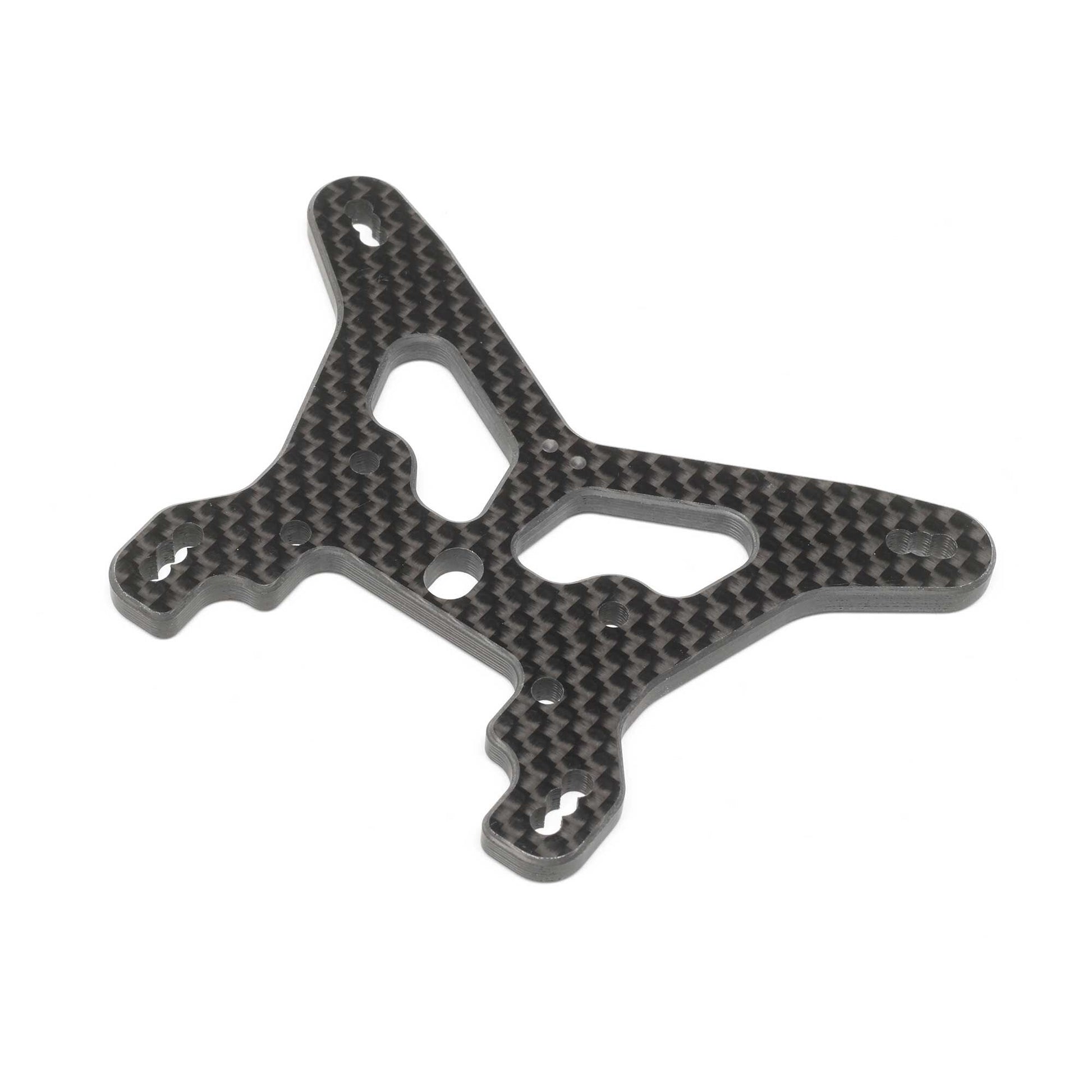Team Losi Racing 234134 Carbon Rear Shock Tower, V2: 22X-4