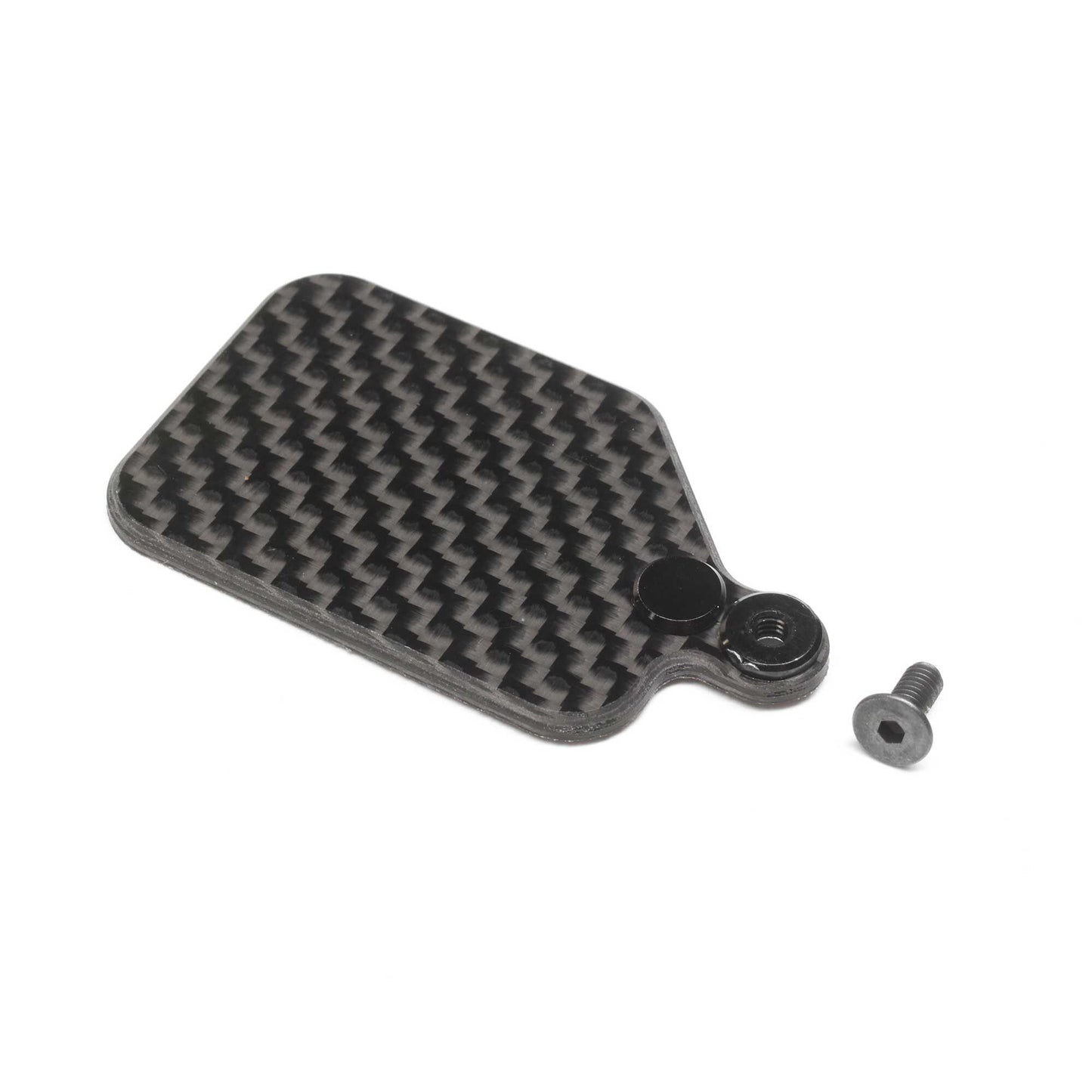 Team Losi Racing 331060 Carbon Receiver Mounting Plate: 22X-4