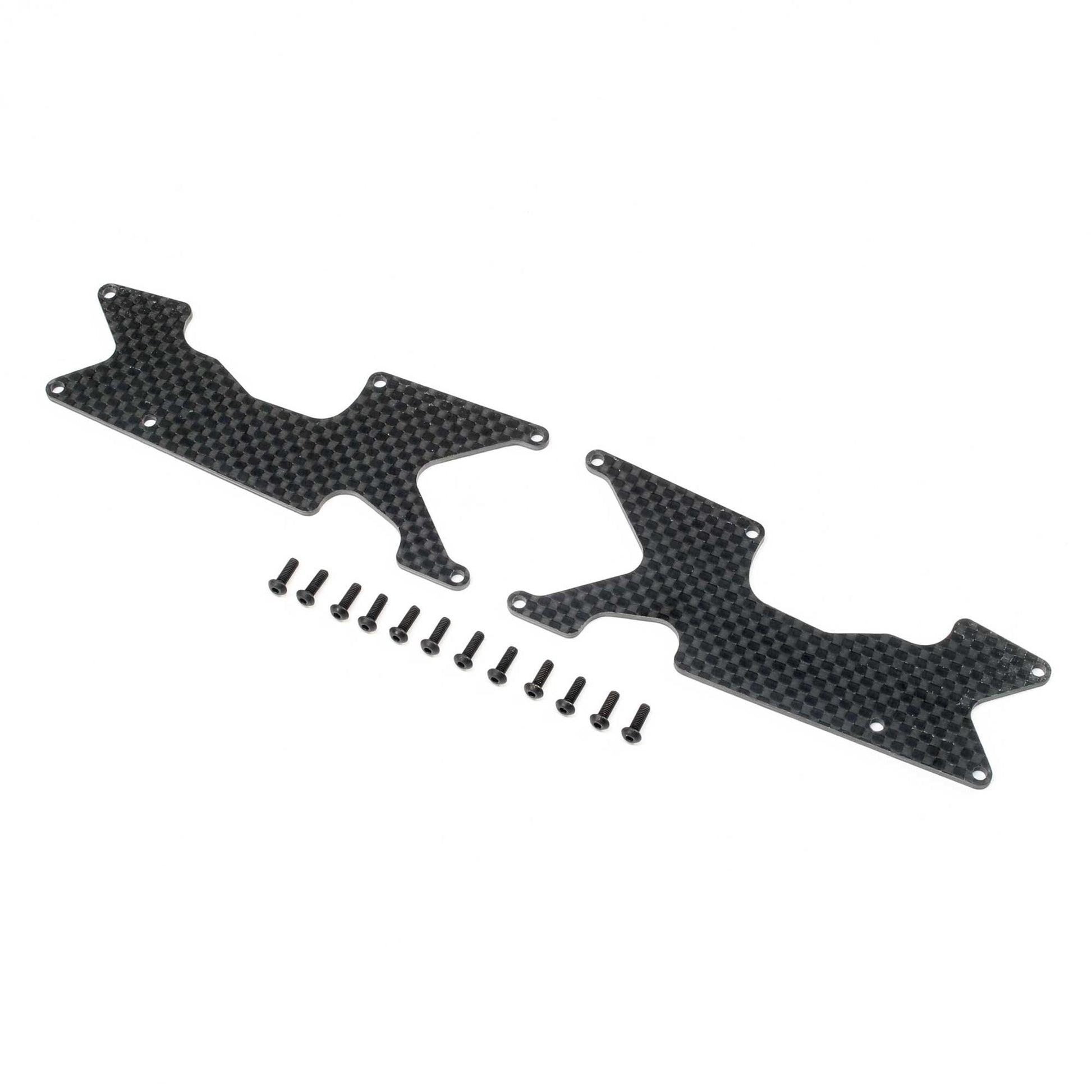 Team Losi Racing TLR344048 8XT Carbon Rear Arm Inserts