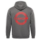 Trainz Official Trainz.com Gray Hoodie